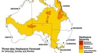 Heatwaves forecast for vast swathe of the country across the weekend