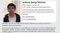 Anthony Martinez special bulletin