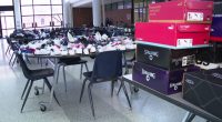 High school student donates 400 pairs of shoes to peers in need