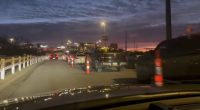 Hordes of Kansas City Chiefs fans line up outside Arrowhead to begin boozy tailgating hours before Texans game