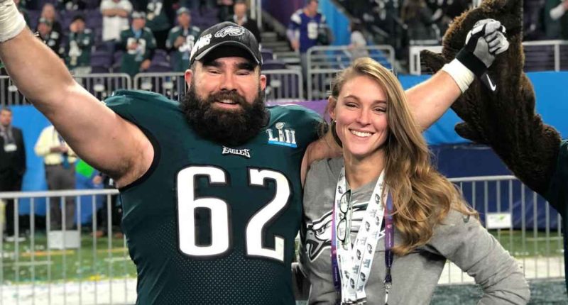 How 'Superstitious' Kylie Kelce Watches Eagles Playoff Games