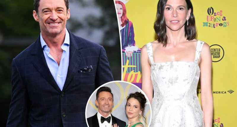 Hugh Jackman seen supporting Sutton Foster in ‘Once Upon a Mattress’ play amid affair rumors
