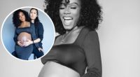 IMANI HAKIM BARES HER BABY BUMP IN NEW PHOTOS WITH FIANCÉ CHRIS LEE