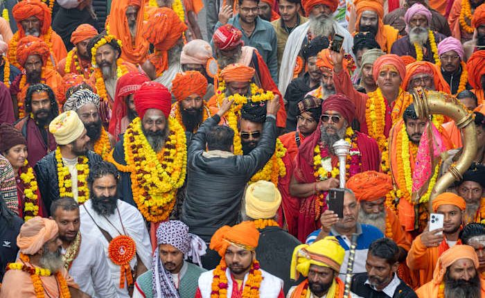 India kicks off a massive Hindu festival touted as the world's largest religious gathering