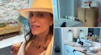 Inside Bethenny Frankel’s Miami apartment: Chic makeup storage, stick-on wallpaper and more