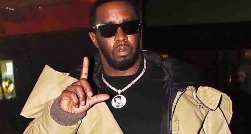 Is Diddy's LA mansion on fire?