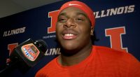 JC Davis announces return to Illinois football