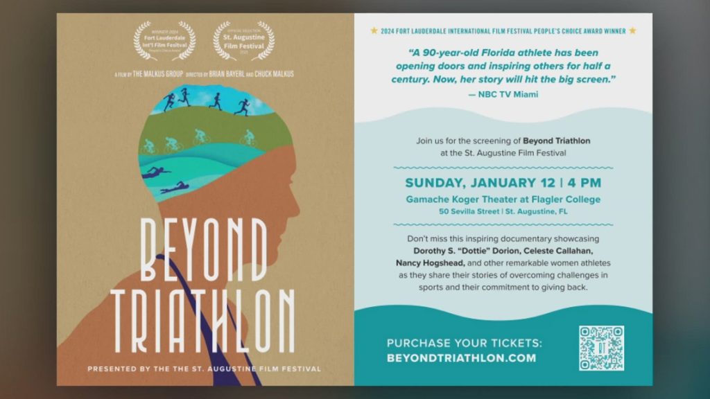 Jacksonville triathlon trailblazer featured in documentary