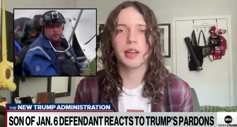 Jan. 6 rioter must stay away from son who turned him in