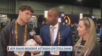 Jeff Davis resident attends CFP title game