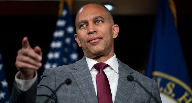 Jeffries hammers Trump DEI comments after plane crash: ‘Shameful’