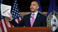 Jeffries says attaching debt limit to wildfire aid is ‘nonstarter’