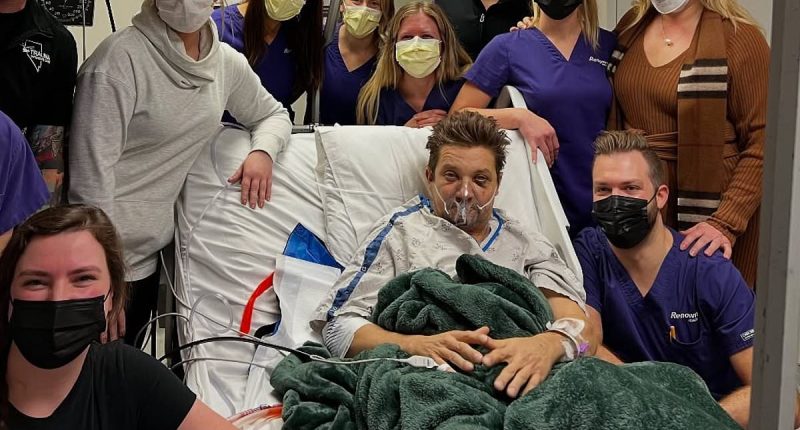 Jeremy Renner marks 2 year anniversary of near-fatal snowplow accident