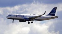 JetBlue sued after 'watermelon' sized ice block drops through roof