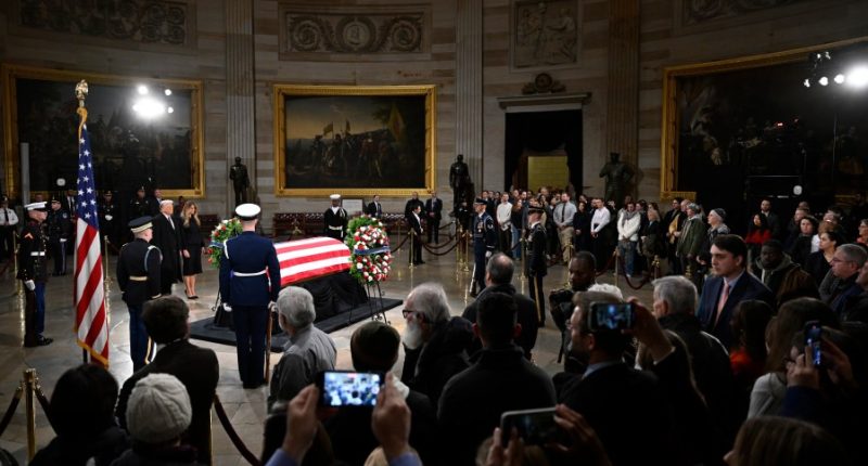 Jimmy Carter to receive state funeral in DC before Georgia burial