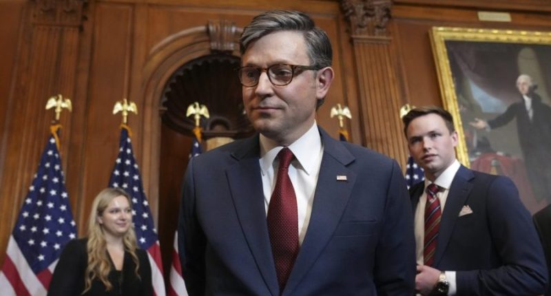 Johnson tells House GOP Trump wants one reconciliation package