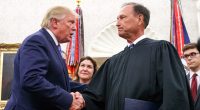 Justice Alito says there was no discussion of Trump's pending case when the two spoke