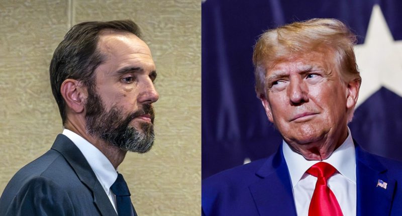 Justice Dept. sends Congress Jack Smith's report on Trump's effort to overturn 2020 election