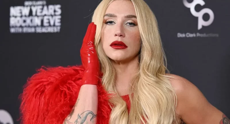 Kesha Slays in Red Latex as She Celebrates 15 Years Since Her Breakout Hit 'TikTok'