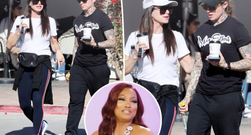 Kyle Richards spotted with Morgan Wade after blasting ‘a–hole’ Garcelle Beauvais for lesbian comment