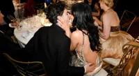 Kylie Jenner and Timothée Chalamet Share Rare Kiss, Radiate Love at Golden Globes