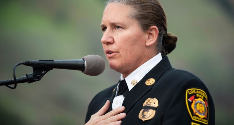 LA's fire chief is at the center of a public spat with City Hall as wildfires rage