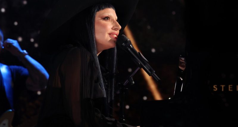 Lady Gaga Debuts Song Written With Fiance at FireAid