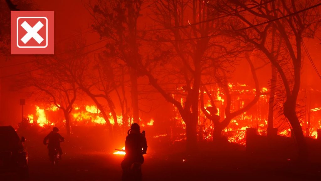 Los Angeles didn’t refuse to fill water reservoirs before fires