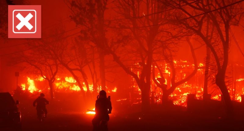 Los Angeles didn’t refuse to fill water reservoirs before fires