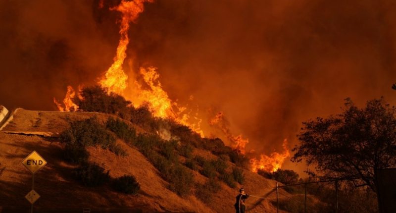 Los Angeles wildfire survivors describe 'hellscape' they left behind