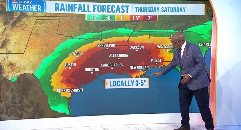 Los Angeles wildfires: TODAY's Al Roker tracks Santa Ana winds