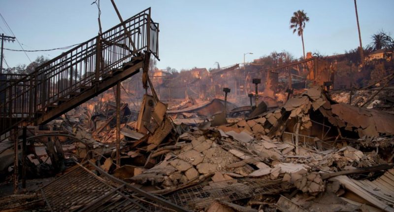 Los Angeles wildfires claim homes of Hollywood stars