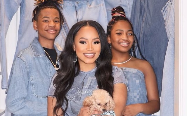 MONYETTA SHAW-CARTER AND KIDS 'KEEP IT CLASSY' IN NEW PHOTOS