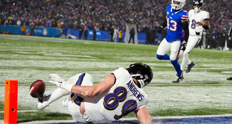 Mark Andrews' life-saving heroics resurface as Ravens star is scapegoated over brutal drop in playoff loss