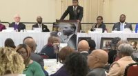 Men of Alpha Phi Alpha Fraternity, Inc hold the 28th Annual Dr. Martin Luther King, Jr Unity Breakfast