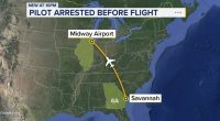 Midway, Chicago-bound Southwest Airlines flight delayed after pilot arrested for DUI at Savannah Hilton Head Airport in Georgia