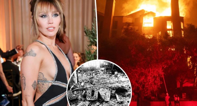 Miley Cyrus’ ‘soul aches’ for Los Angeles wildfire victims as she remembers losing her home in 2018 blaze