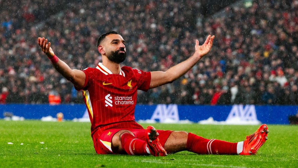 Mo Salah sends eight-word message to Jamie Carragher after the Liverpool legend aimed another dig at the Egyptian and Trent Alexander-Arnold amid their contract sagas
