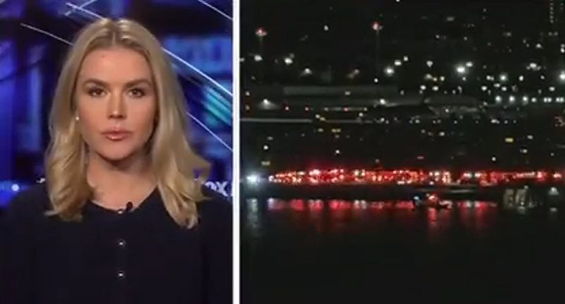 Moment Trump press secretary Karoline Leavitt updates disaster live on air just minutes after crash