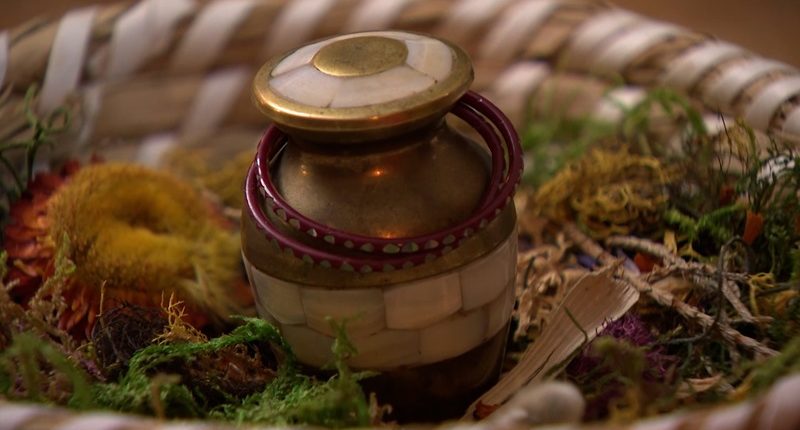 PSU Assistant Professor Dr. Roberta Hunte lost a daughter during pregnancy, but keeps her remains in a small urn undated (Courtesy photo)