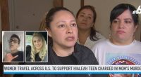Moms rally for teen who allegedly murdered his mother