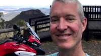 Daniel McNamara, aged 52, was heading from Narrabri to Tamworth when he was struck by a stolen ute allegedly being driven by three 14-year-old boys.