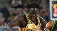 Cairns Taipans player Jackon Makoi has pleaded not guilty to assaulting and choking a woman in 2023. (James Ross/AAP PHOTOS)