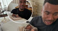 N.O.R.E TEARS UP AS HE HOLDS GRANDSON FOR THE FIRST TIME