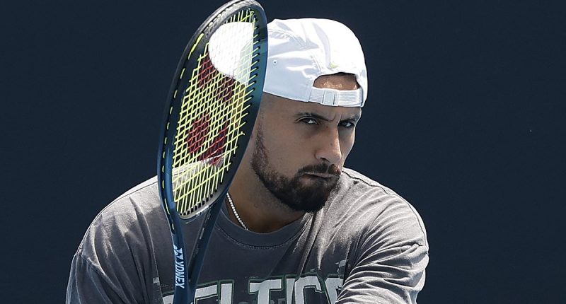 Nick Kyrgios's first Australian Open opponent is revealed and it's good news for the tennis bad boy - but Alex De Minaur isn't so lucky