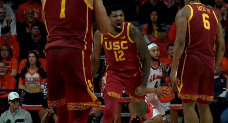 No. 13 Illini fall flat in home loss to USC