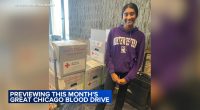 Northwestern University student believes giving blood necessary, planning to donate at Great Chicago Blood Drive