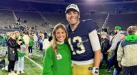 Notre Dame QB Riley Leonard and GF Molly Walding's Relationship Timeline
