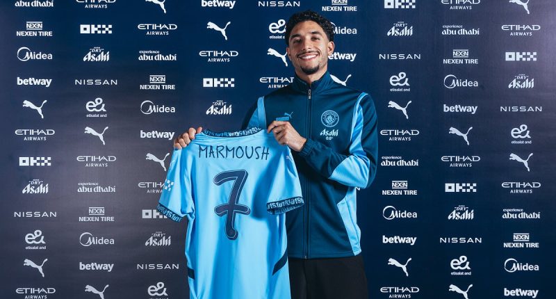 Omar Marmoush arrives at Man City to take their January spend up to £125M as Pep Guardiola injects new blood into his struggling side in hope of returning to winning ways