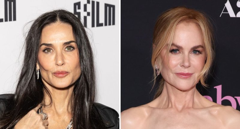 Oscars a 'Test' of Nicole Kidman and Demi Moore's Friendship (EXCL)